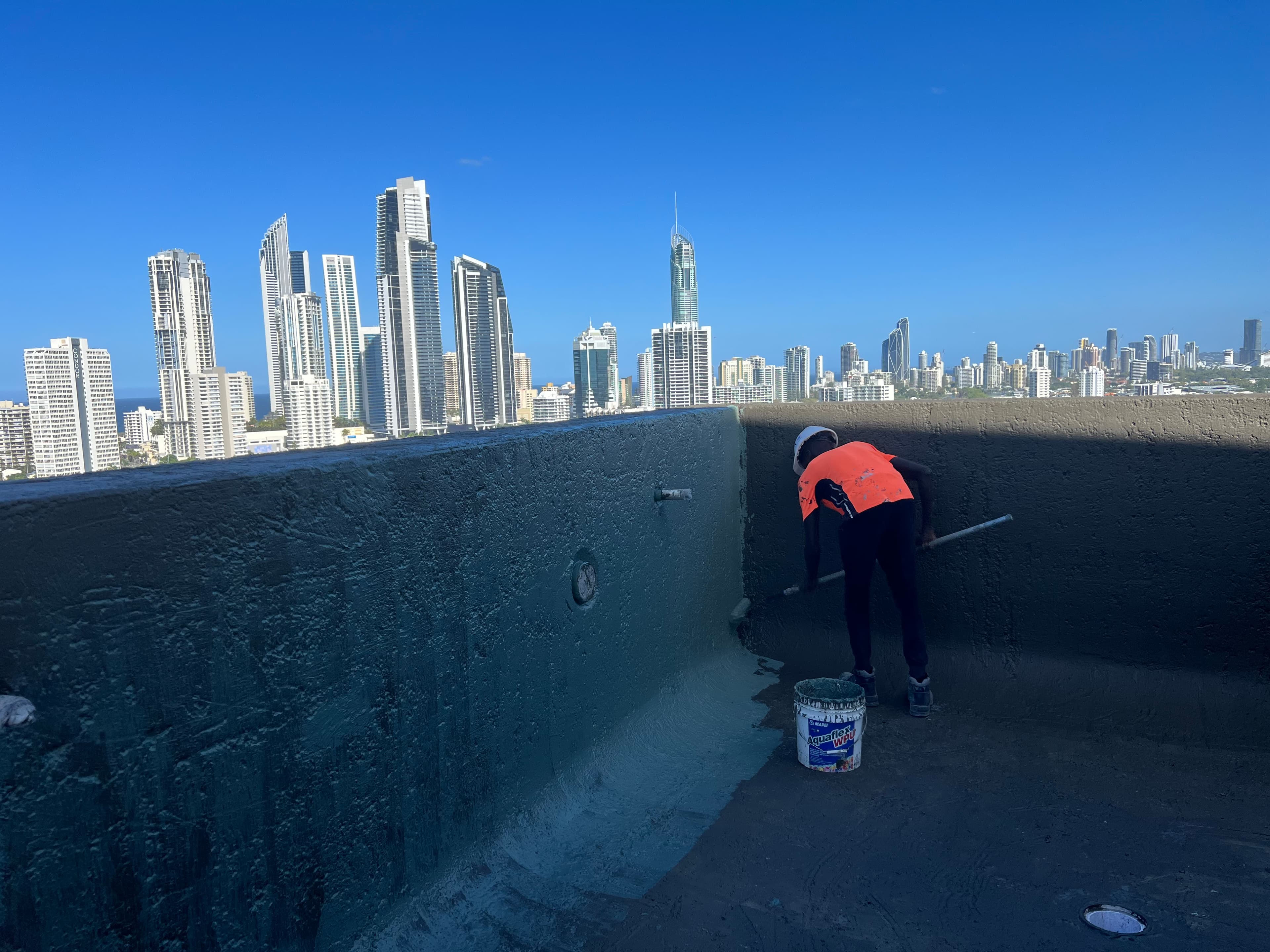 Commercial waterproofing
