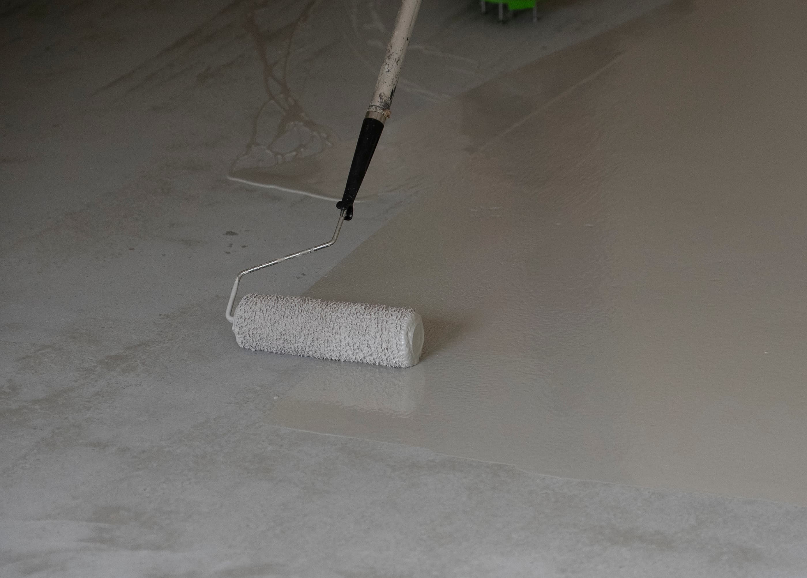 Professional epoxy flooring installation