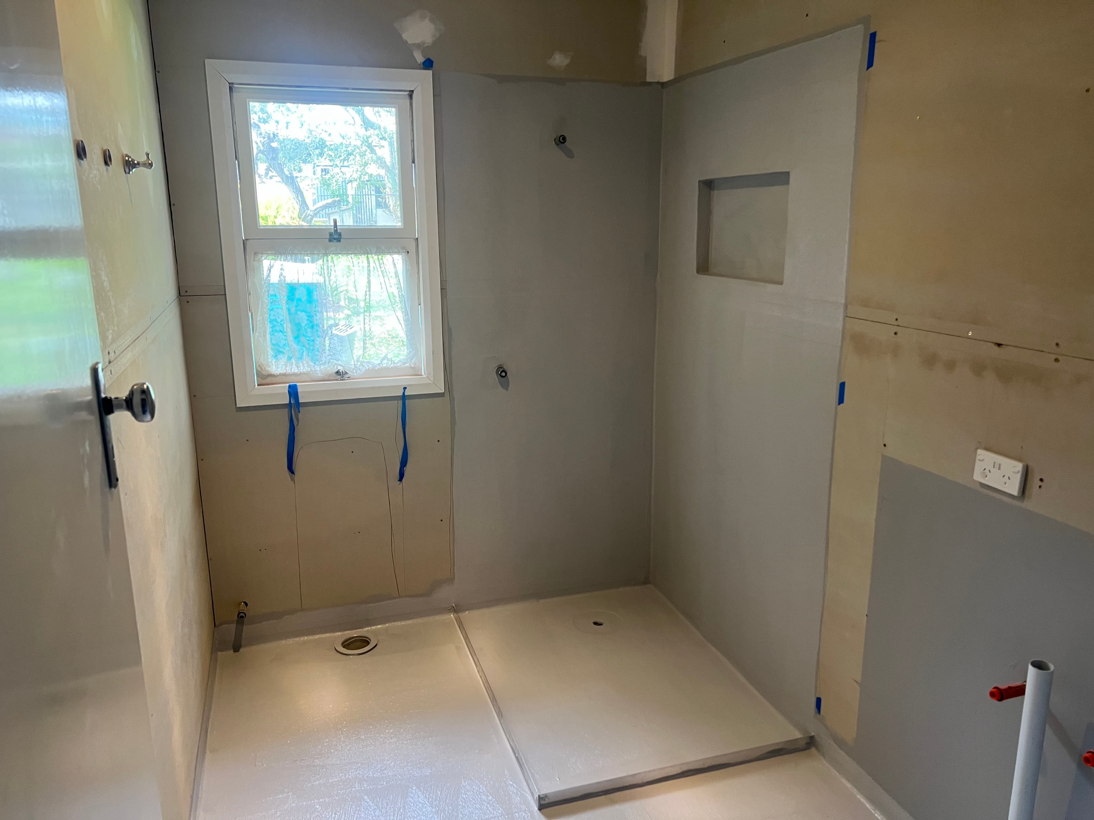 Professional waterproofing installation