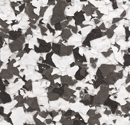 Ash Grey epoxy flake